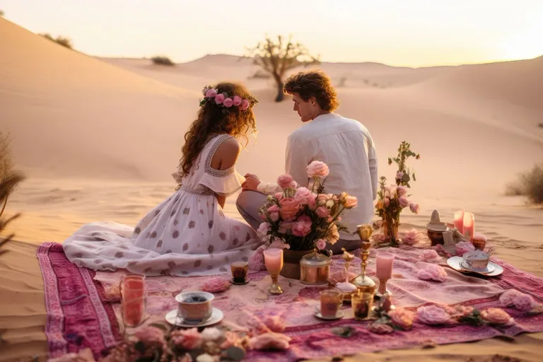 "Desert sunsets & your hand in mine," "Lost in the dunes, found with you," "Sands of time, forever ours," or "Our love, endless as the horizon," — 1 Days United Arab Emirates Tour Package by Green Apple Travel