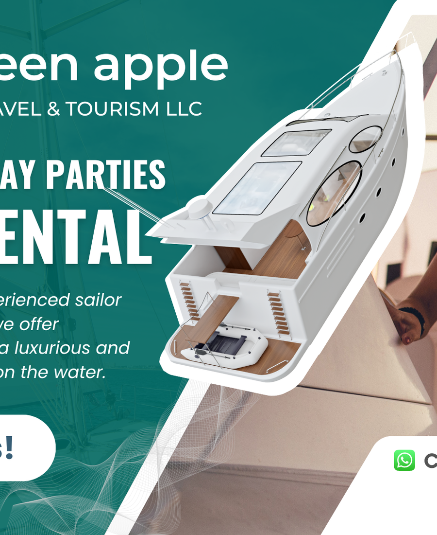 Celebrate Birthdays on Yachts — Green Apple Travel & Tourism, Dubai
