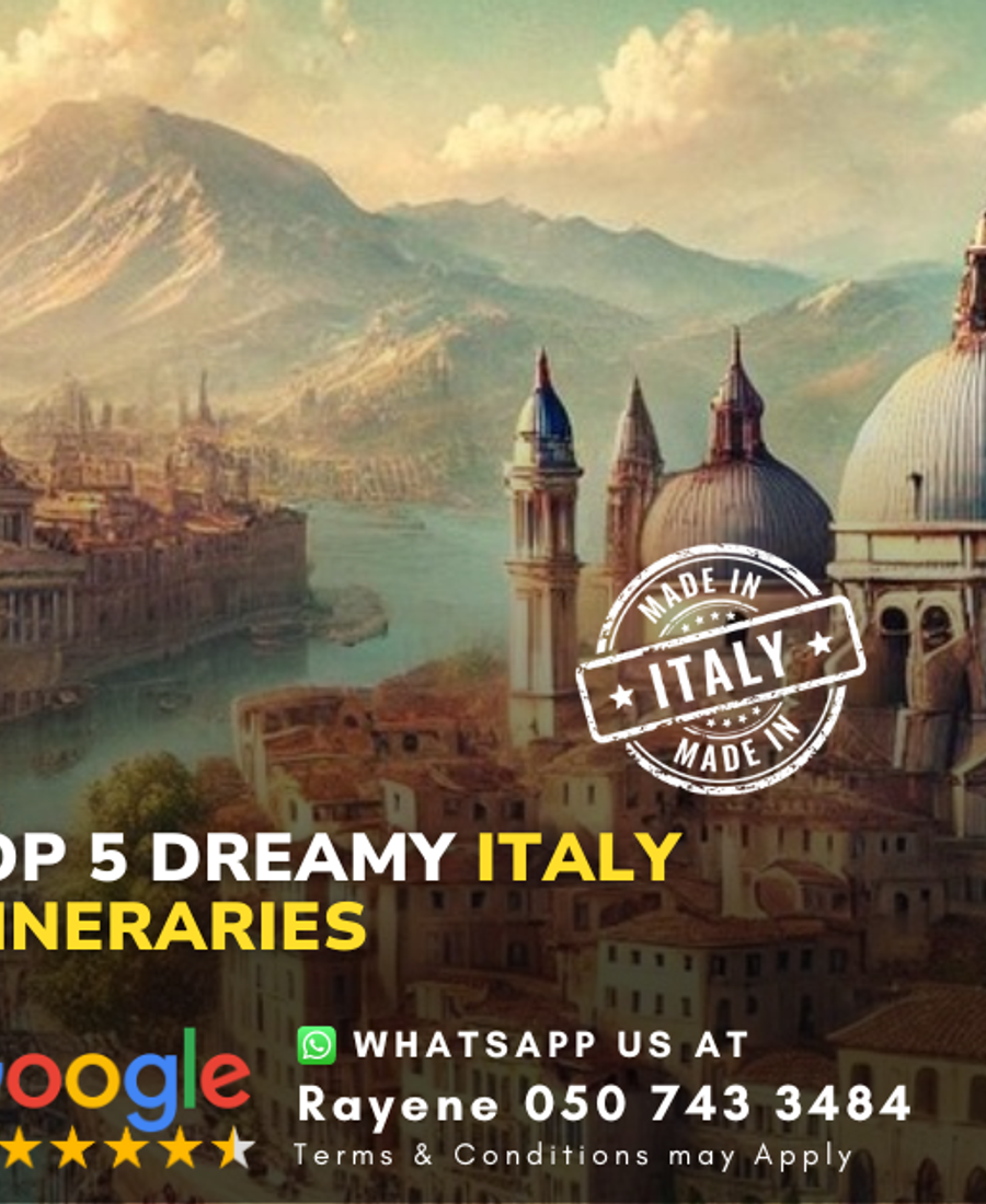 Top 5 Dreamy Italy Itineraries — Green Apple Travel & Tourism, Dubai