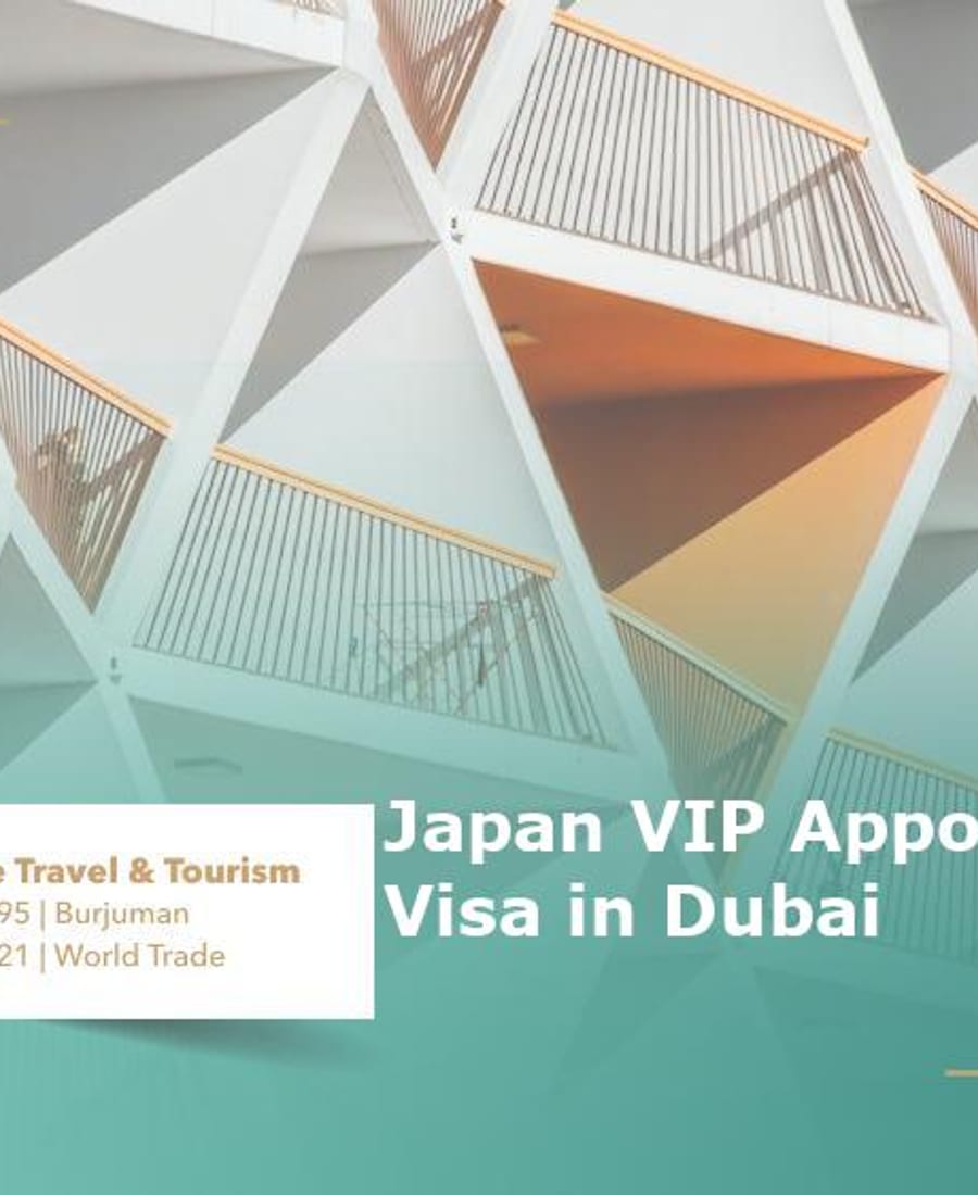 Japan VIP Appointment Visa in Dubai 2025: Complete Guide for UAE Residents — Green Apple Travel & Tourism, Dubai