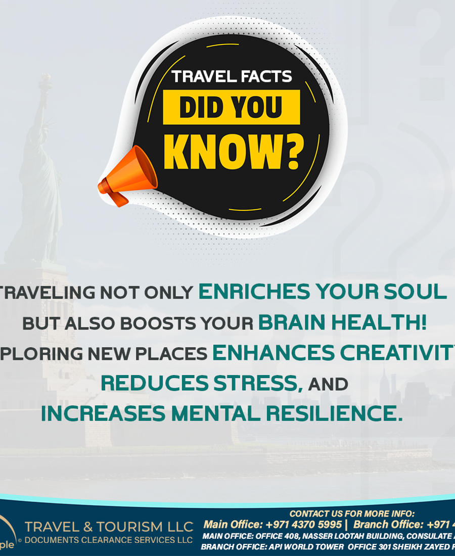 The Mind-Body Benefits of Traveling: Did You Know? — Green Apple Travel & Tourism, Dubai