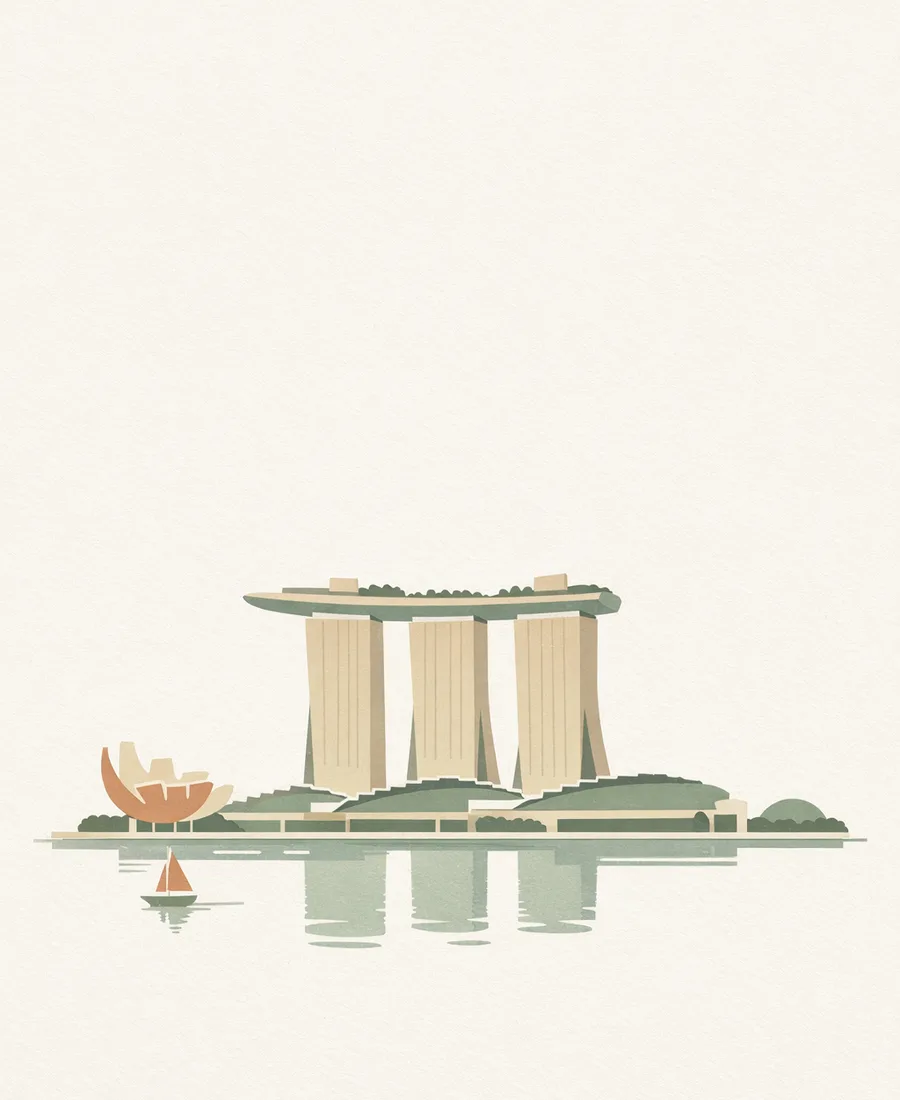 Singapore Visa for UAE Residents 2026 — Green Apple Travel & Tourism, Dubai