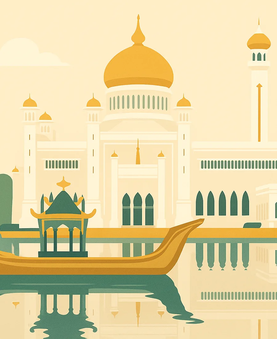 تأشيرة بروناي لمقيمي الإمارات 2026 — Green Apple Travel & Tourism, Dubai