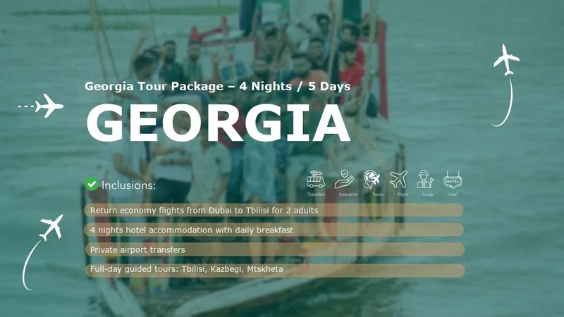 Georgia Tour Package – 4 Nights / 5 Days