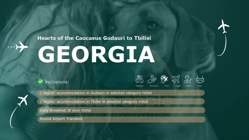 Hearts of the Caucasus Gudauri to Tbilisi