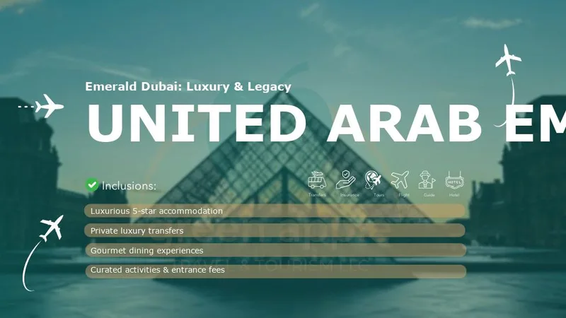 دبي الزمردية: الفخامة والإرث