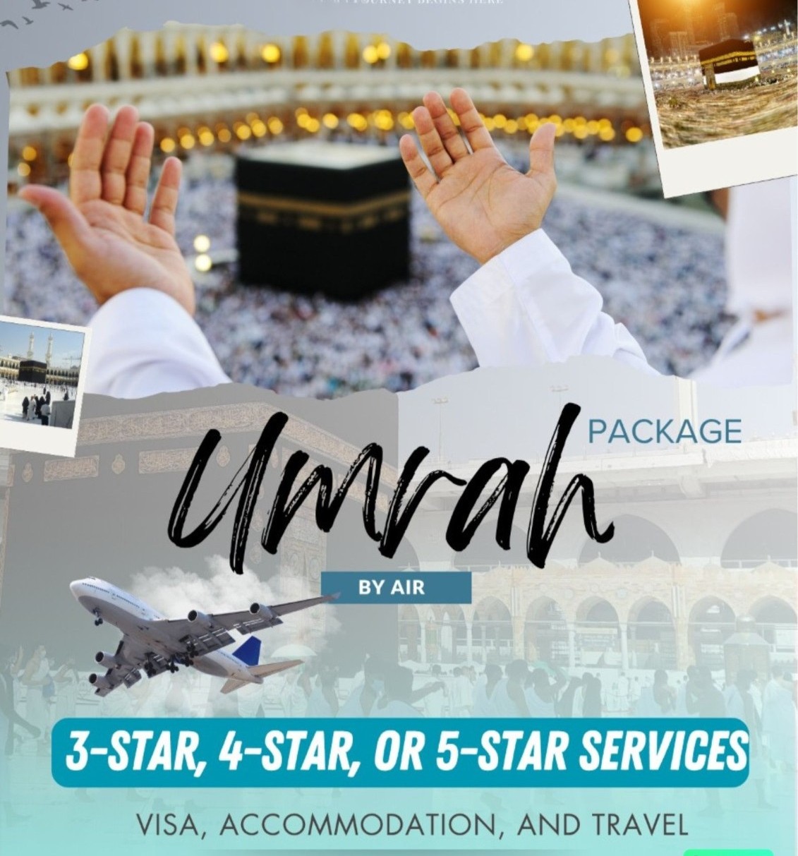 Umrah Package - 5 Nights Makkah & Madinah   January 2026 — Saudi Arabia tour package