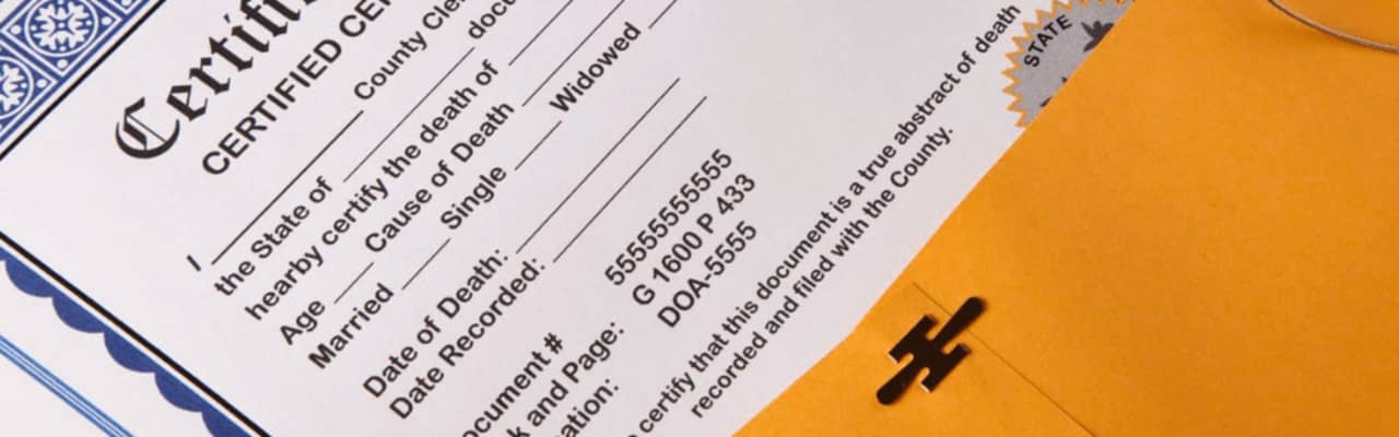 Death Certificate Attestation