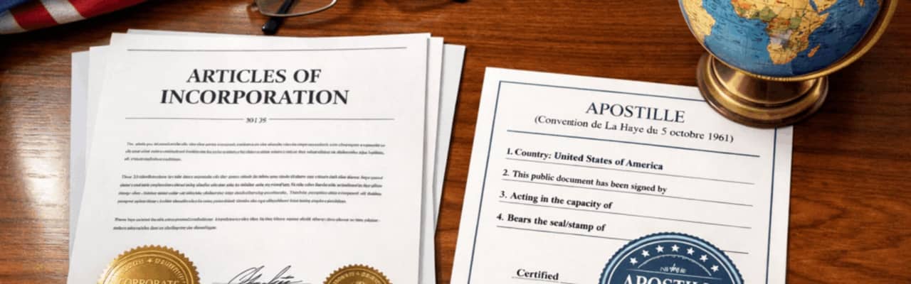 Corporate Document Apostille