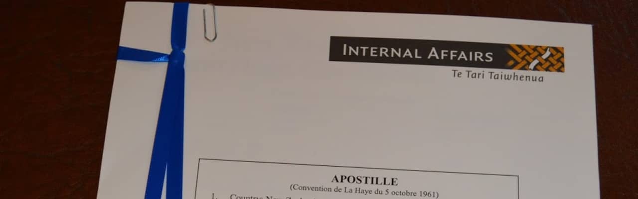 BDM Certificate Apostille