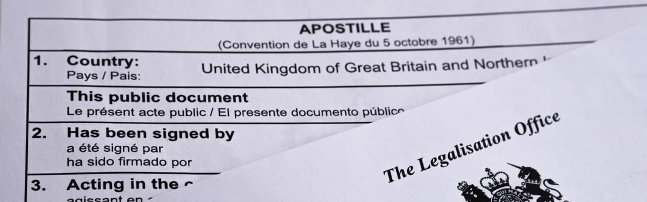 Remote UK Apostille Service