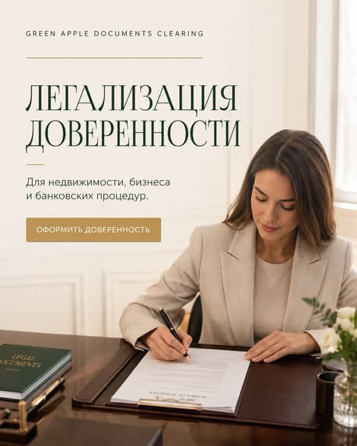A professional signing a power of attorney document at a desk